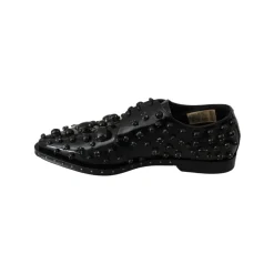 Verzierte Lackleder-Loafer