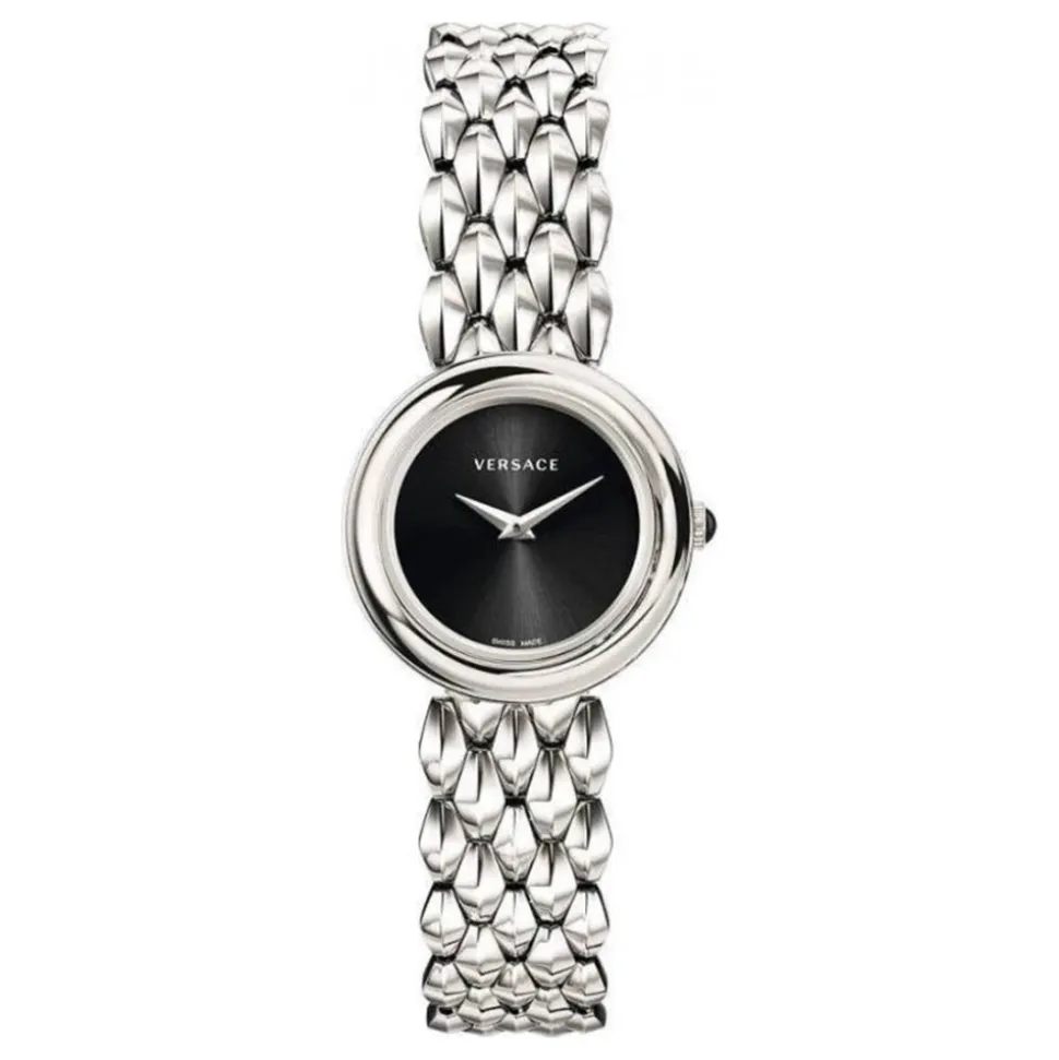 V-Flare Edelstahl Armbanduhr