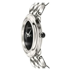 V-Flare Edelstahl Armbanduhr