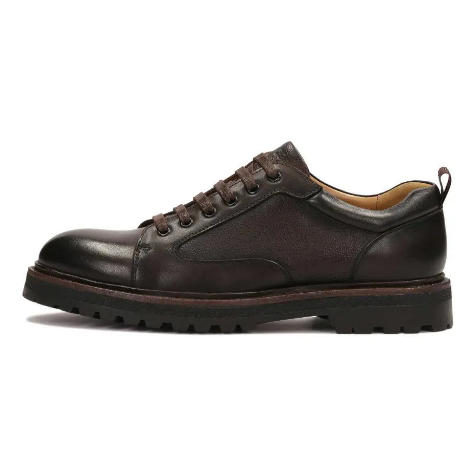 Vielseitige braune Lederschuhe