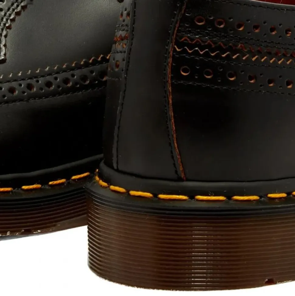 Vintage 3989 Quilon Leder Blucher Schuhe