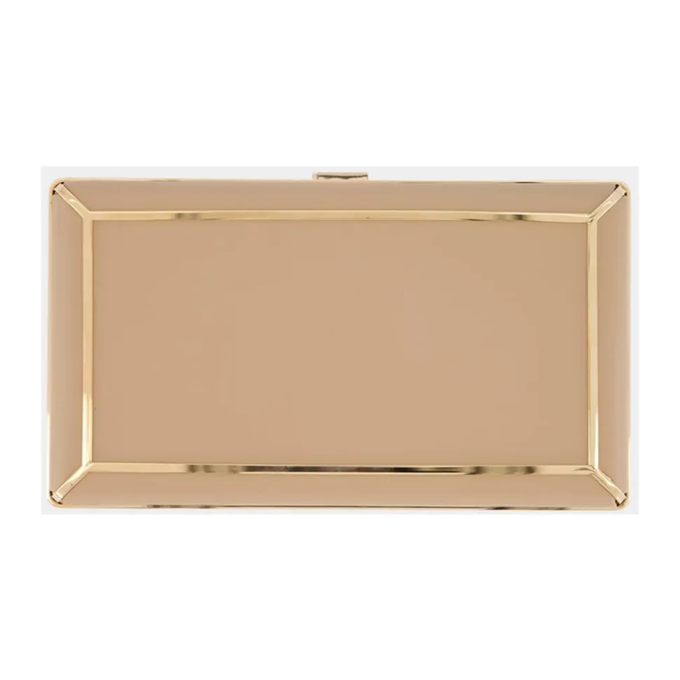 Vintage Allure Leder Clutch Tasche