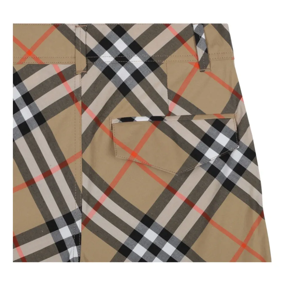 Vintage Check Shorts für Kinder