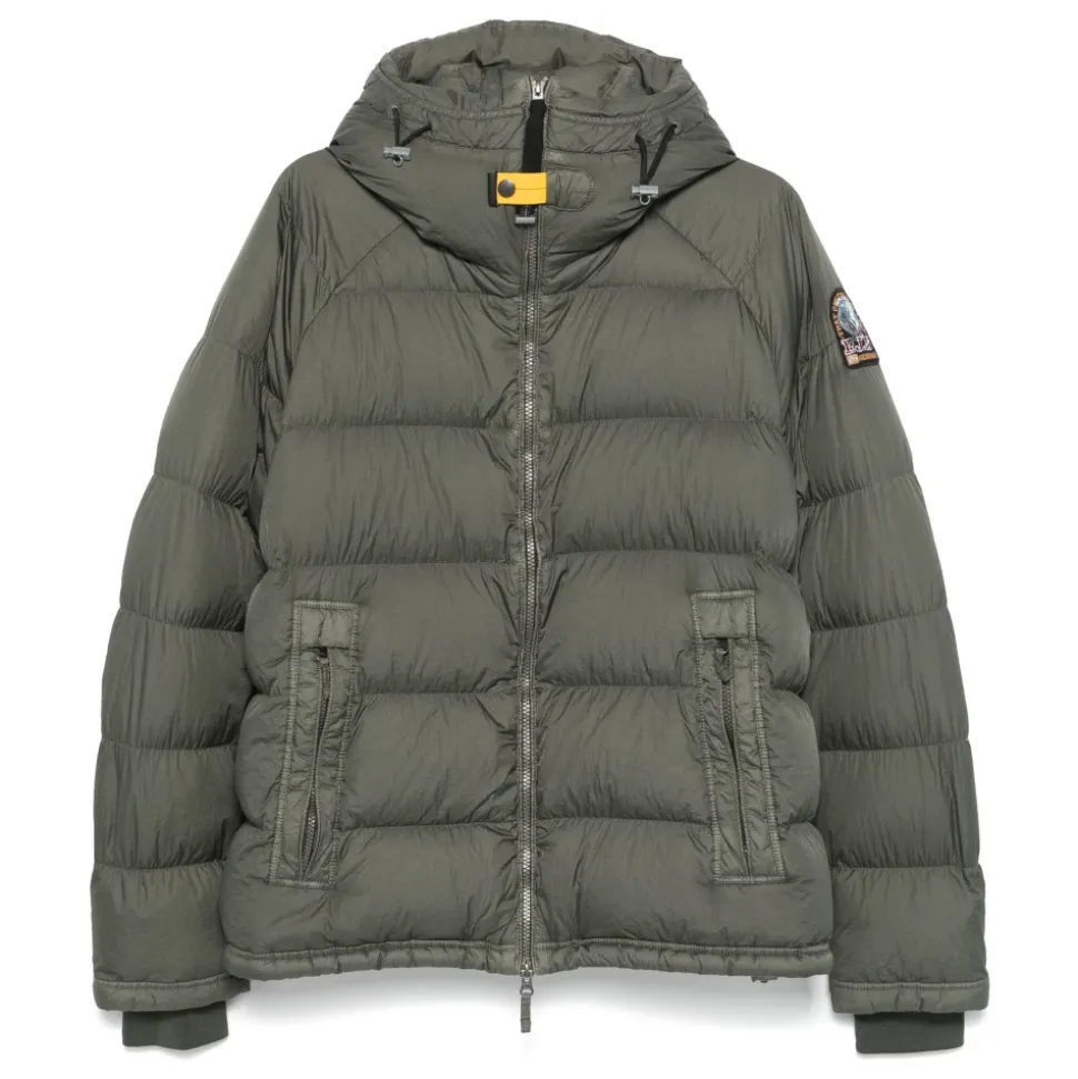 Vintage Kapuzen-Nylonjacke