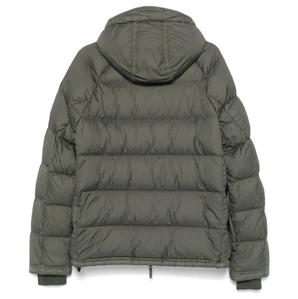 Vintage Kapuzen-Nylonjacke