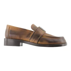 Vintage Leder Loafers