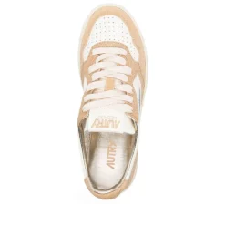 Vintage Medalist Low Sneakers Weiß Sand