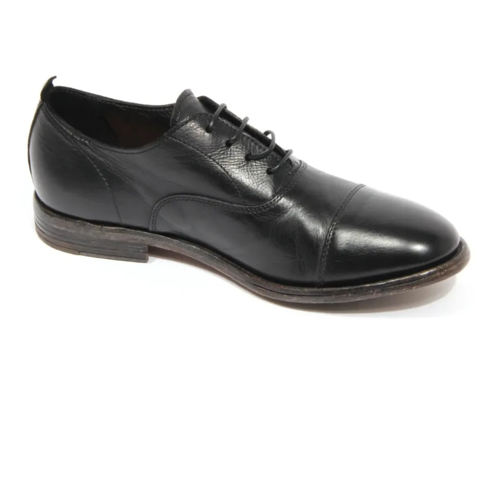 Vintage Schnürschuhe Capalbio Nero