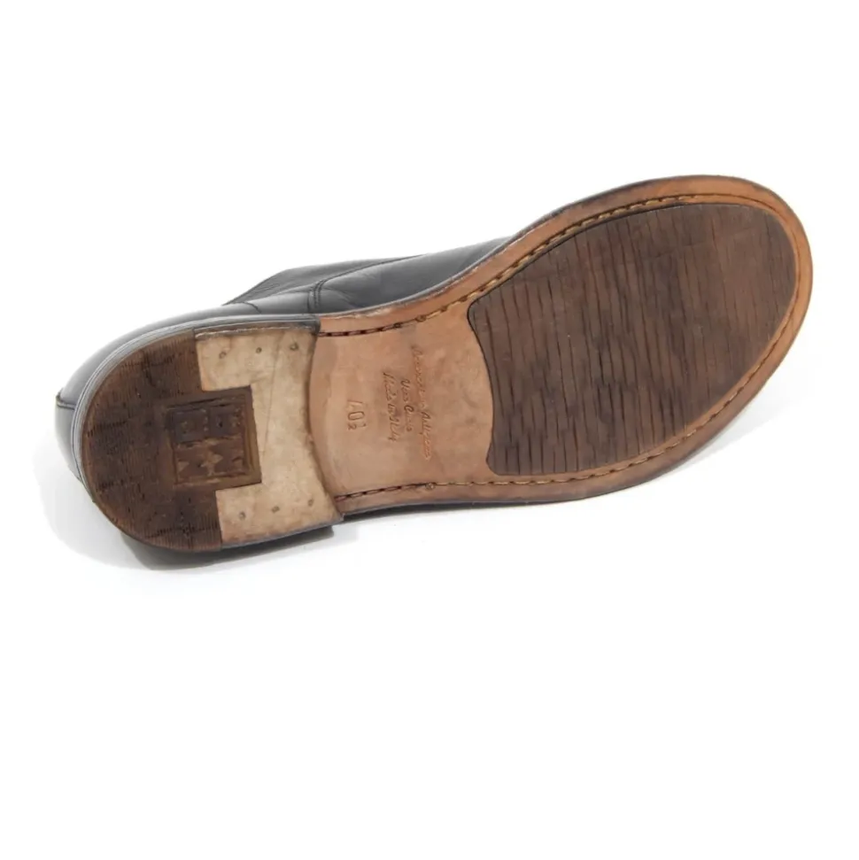 Vintage Schnürschuhe Capalbio Nero