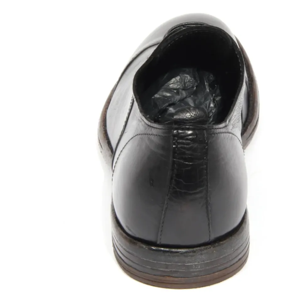 Vintage Schnürschuhe Capalbio Nero