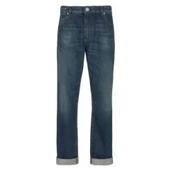 Vintage Straight-Leg Jeans