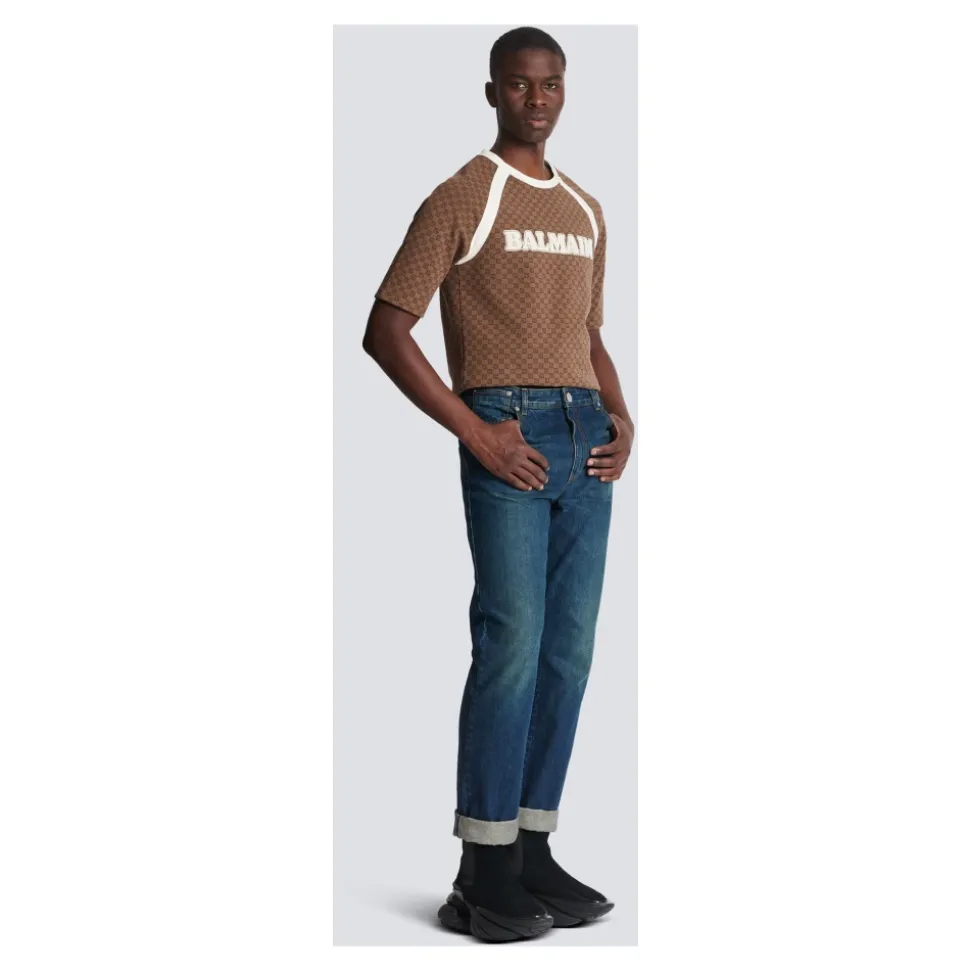Vintage Straight-Leg Jeans