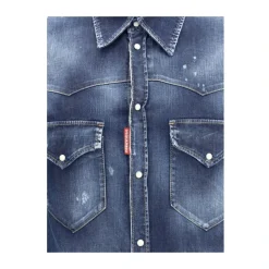 Vintage Western Denim Hemd