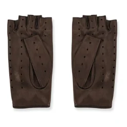 VLogo Fingerlose Lederhandschuhe