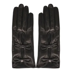 VLogo Signature Nappa Lederhandschuhe mit Schleifen