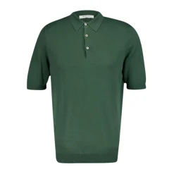 Waldgrünes Poloshirt
