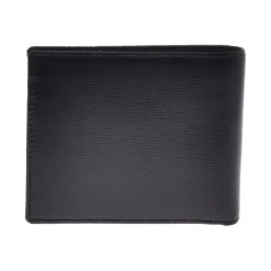Wallet in black palmellato leather