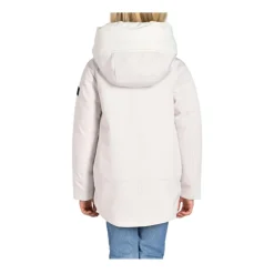 Wasserabweisende Jacke mit hohem Kragen