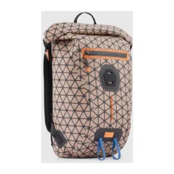 Wasserdichter Rolltop-Rucksack aus 40% recyceltem Gewebe