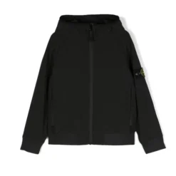 Wattierte Jacke mit Kompass-Badge