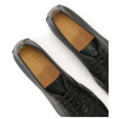 Weiche Lederschnürhalbschuhe