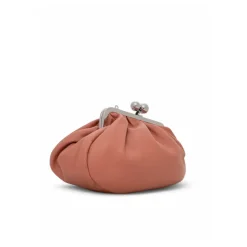 Weiche Leder-Schultertasche mit Kette
