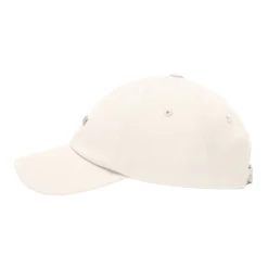 Weiße Canvas Baseballkappe