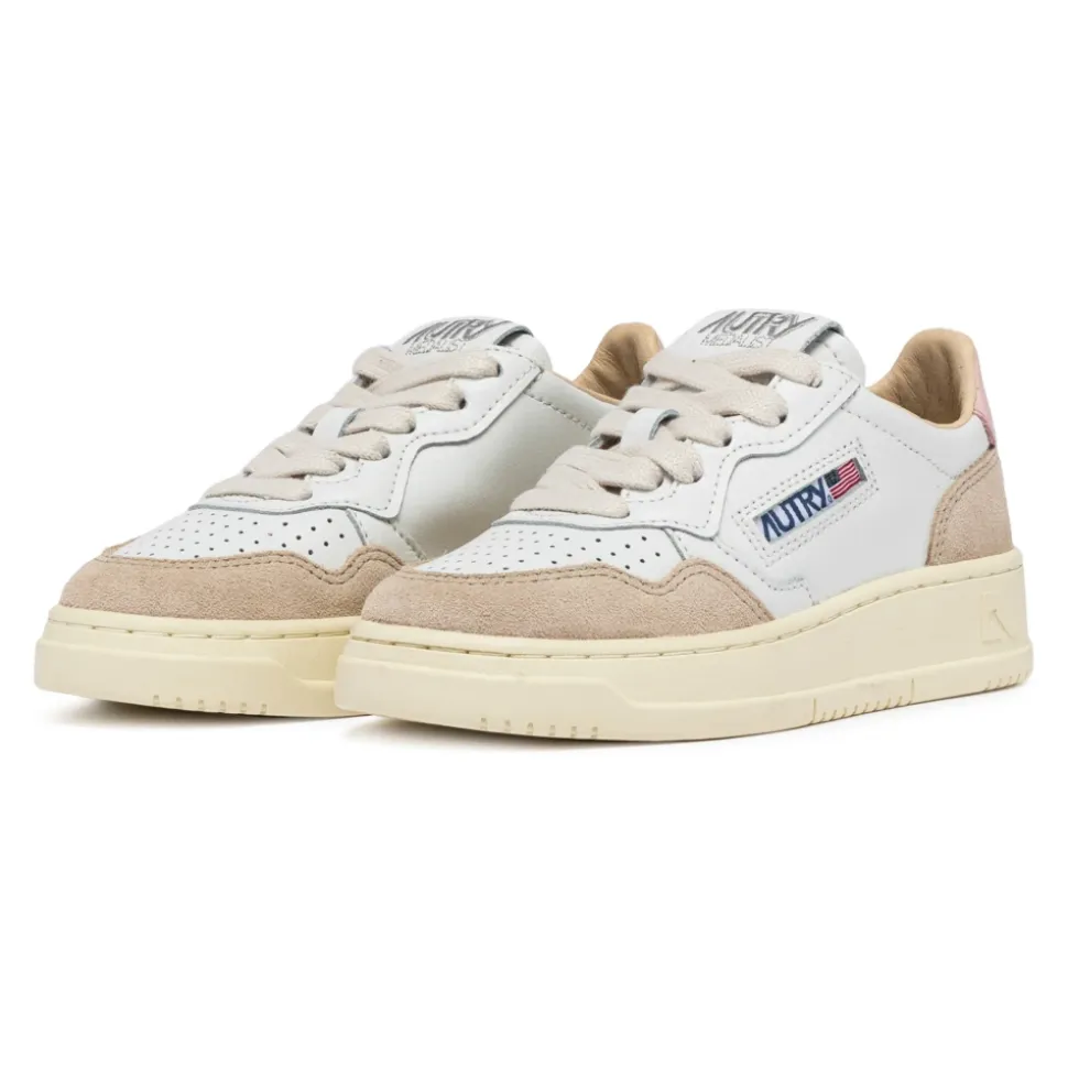 Weiße flache Schuhe mit Bimat Tal