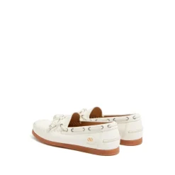 Weiße Loafer Schuhe für Männer