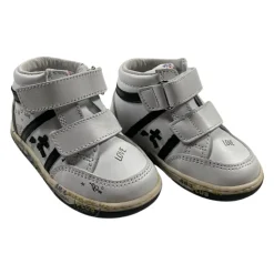 Weiße Low-Top Kinderschuhe