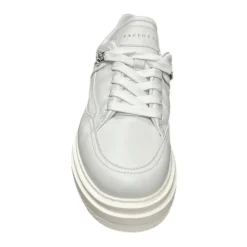 Weiße Low-Top-Sneaker