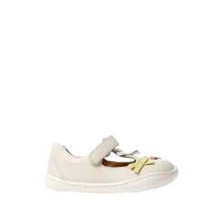 Weiße Mary Jane Babyschuhe