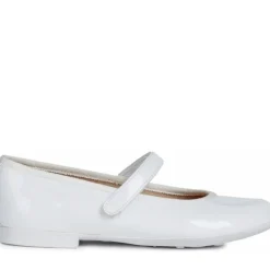 Weiße Mädchen Ballerinas