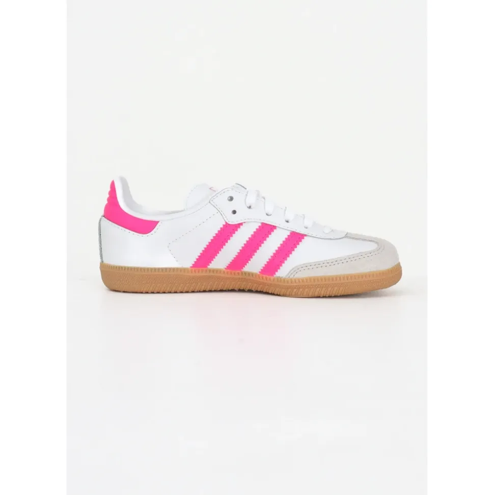 Weiße Samba OG Kindersneaker
