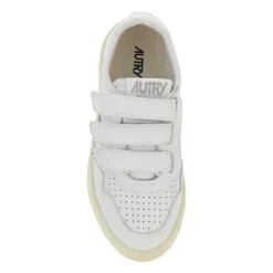 Weiße Sneakers für Kinder Niedrig Streifen