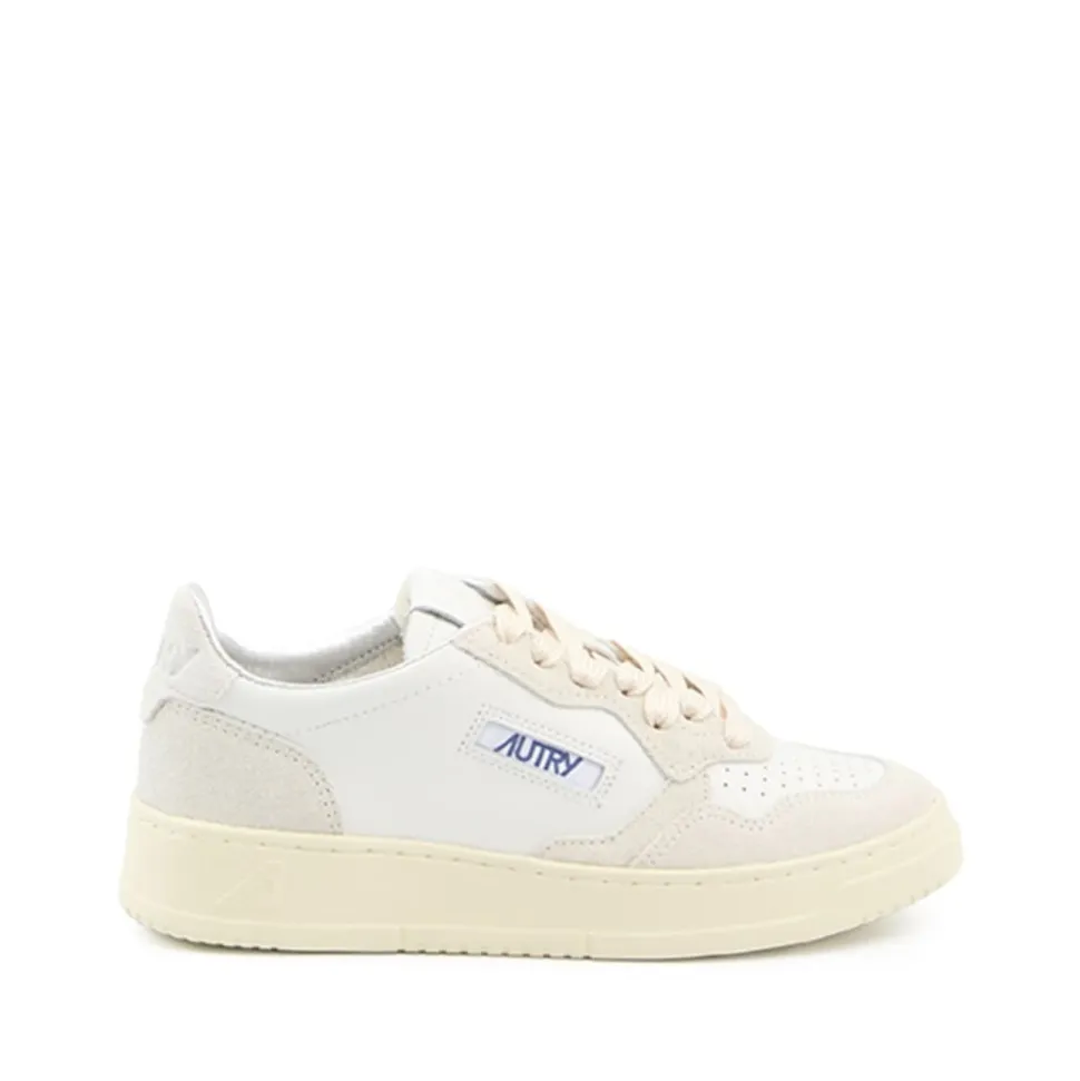 Weiße Sneakers Medalist Front Lace Logo