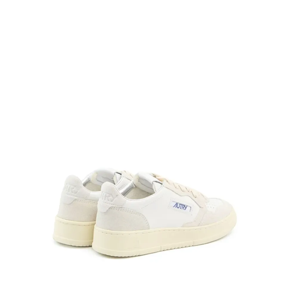 Weiße Sneakers Medalist Front Lace Logo