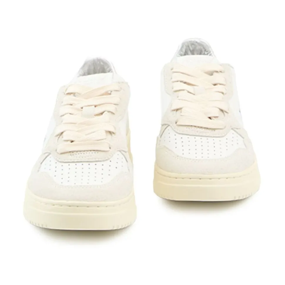 Weiße Sneakers Medalist Front Lace Logo
