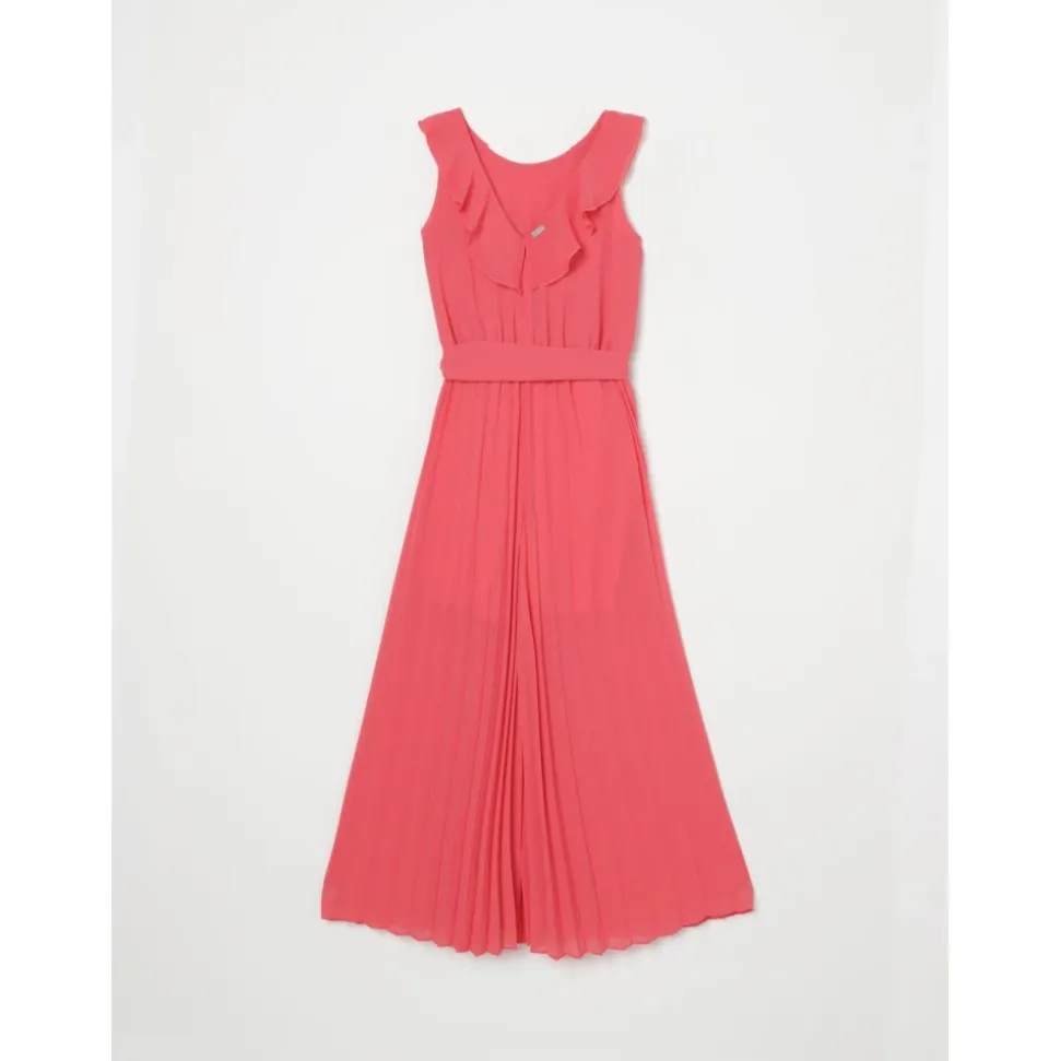 Weißer Plissierter Jumpsuit für Kinder