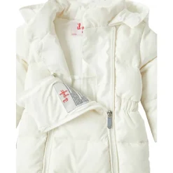 Weißer Schneeanzug für Baby Mädchen