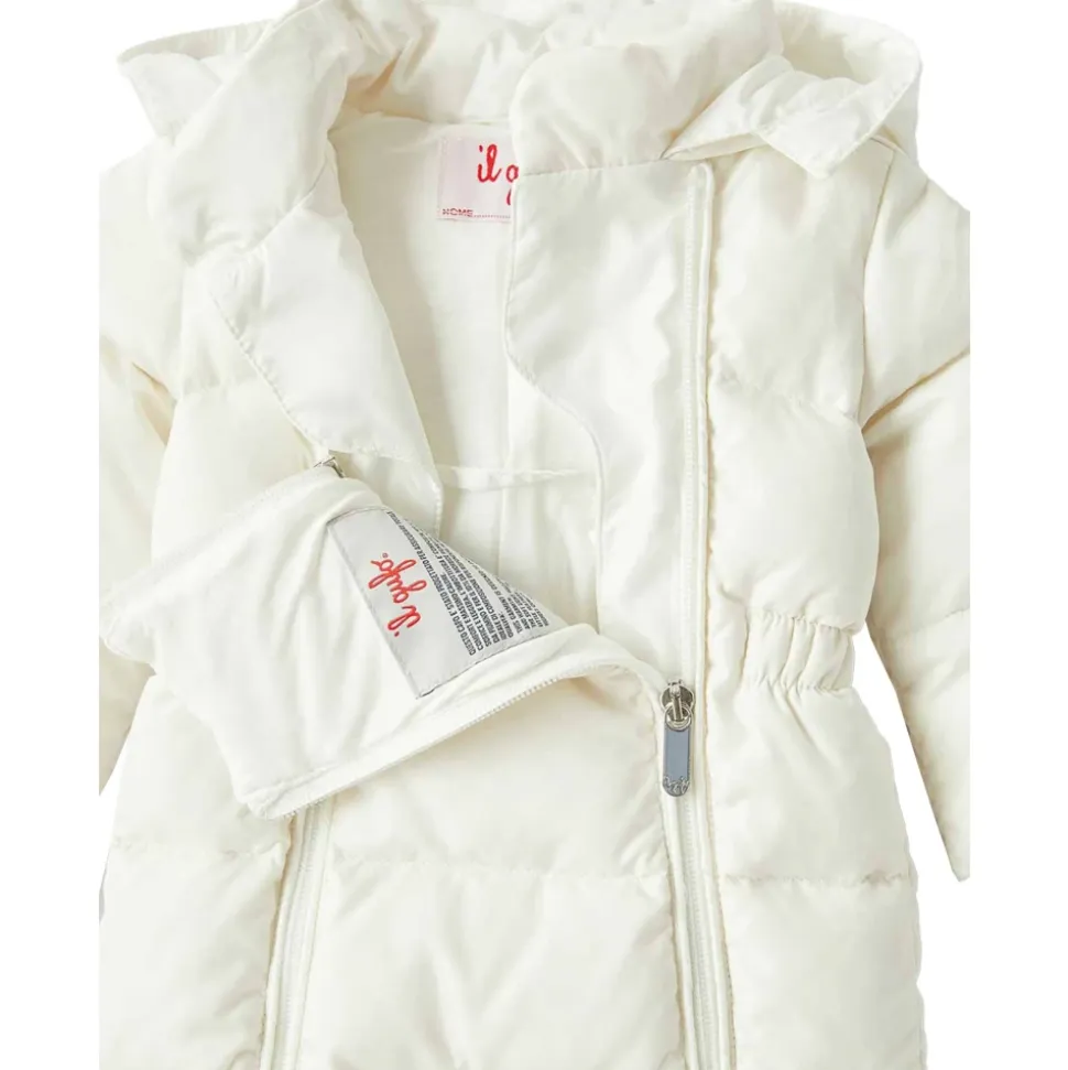 Weißer Schneeanzug für Baby Mädchen
