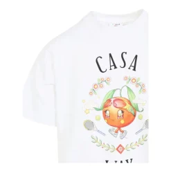 Weißes Baumwoll-T-Shirt für Männer