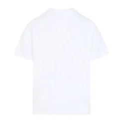 Weißes Baumwoll-T-Shirt für Männer