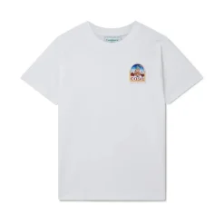 Weißes Bio-Baumwoll-T-Shirt Vue De L'Arche