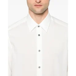 Weißes Button-Up Hemd Klassischer Stil