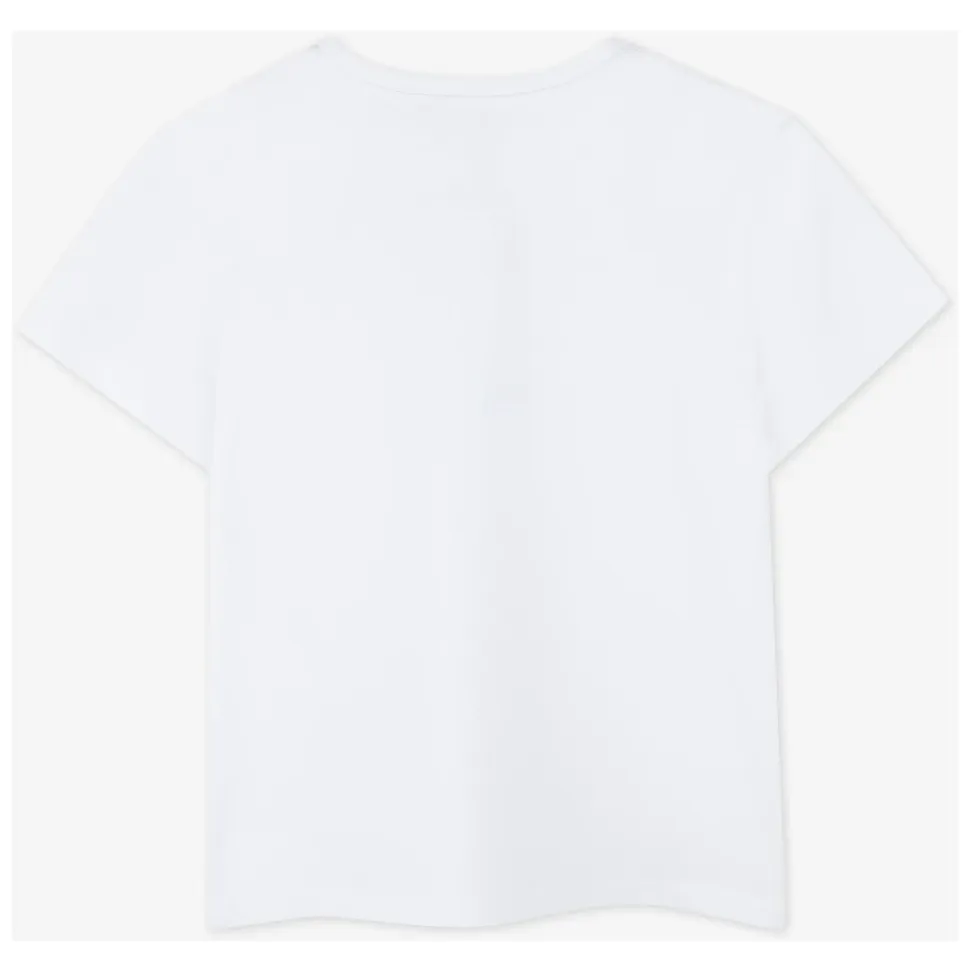 Weißes Diamante Logo T-Shirt