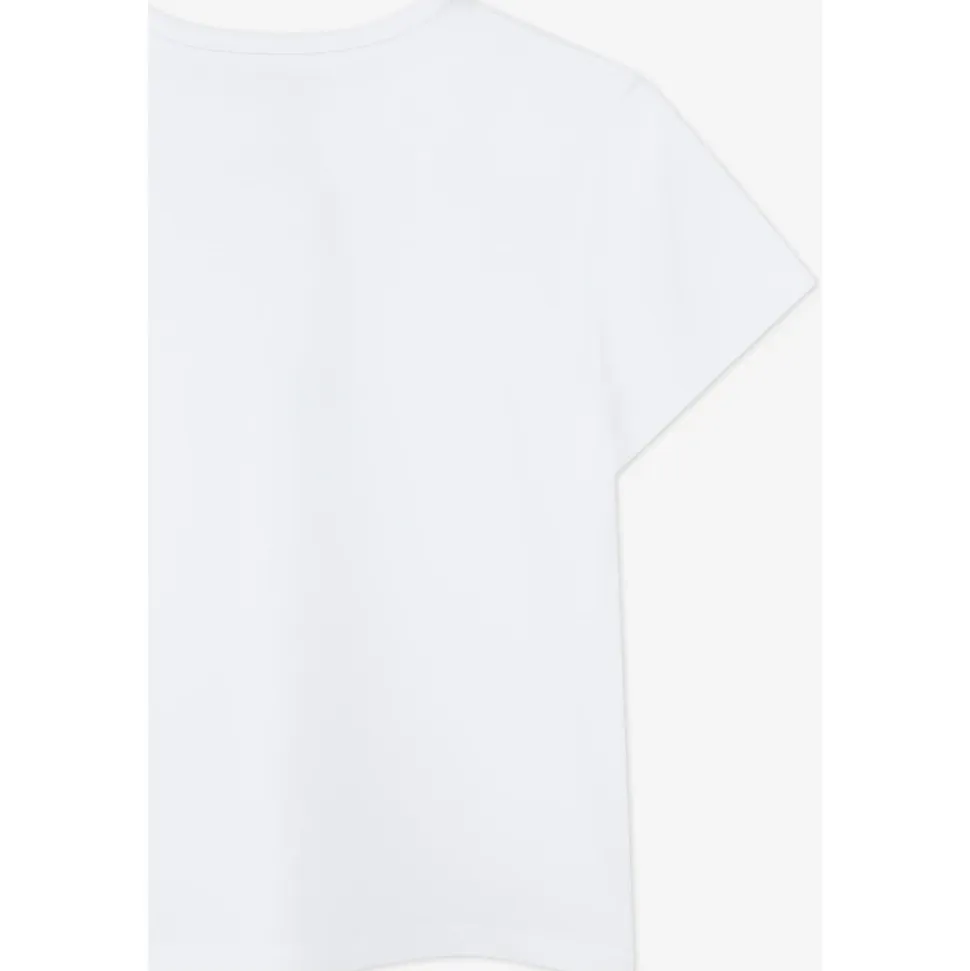 Weißes Diamante Logo T-Shirt