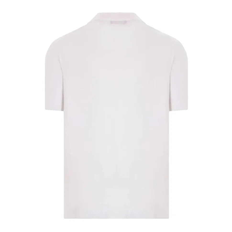 Weißes Polo Herrenkollektion