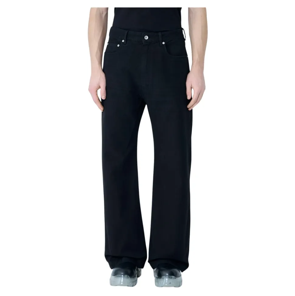Weit geschnittene Five-Pocket-Jeans