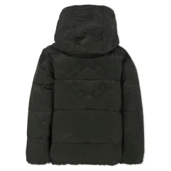 Wendbare Gesteppte Schwarze Daunenjacke